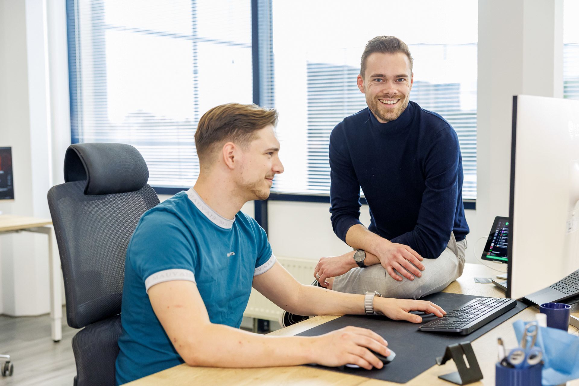 PaperClicks Webbureau Eindhoven aan het werk