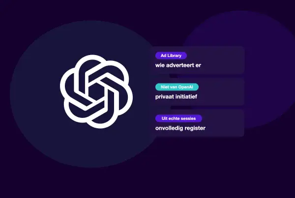 ChatGPT Ad Library: publiek register van advertenties in ChatGPT, een privaat initiatief op basis van echte gebruikerssessies