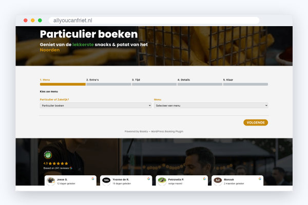 n5-ay-b Website van All You Can Friet, schermafbeelding uit de klantcase