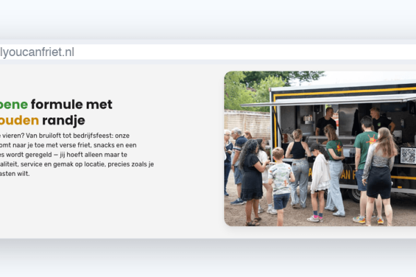 n5-ay-s2 Website van All You Can Friet, schermafbeelding uit de klantcase