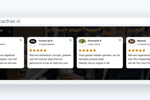 n5-ay-s3 Website van All You Can Friet, schermafbeelding uit de klantcase