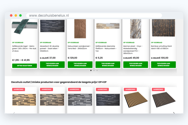 n5-dch-e Website van Decohuis Benelux, schermafbeelding uit de klantcase
