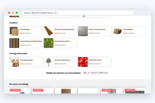 n5-dch-s4 Website van Decohuis Benelux, schermafbeelding uit de klantcase