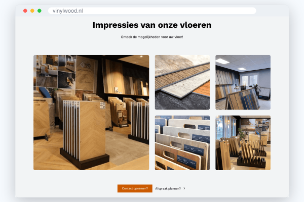 n5-vwd-s3 Website van Vinylwood, schermafbeelding uit de klantcase