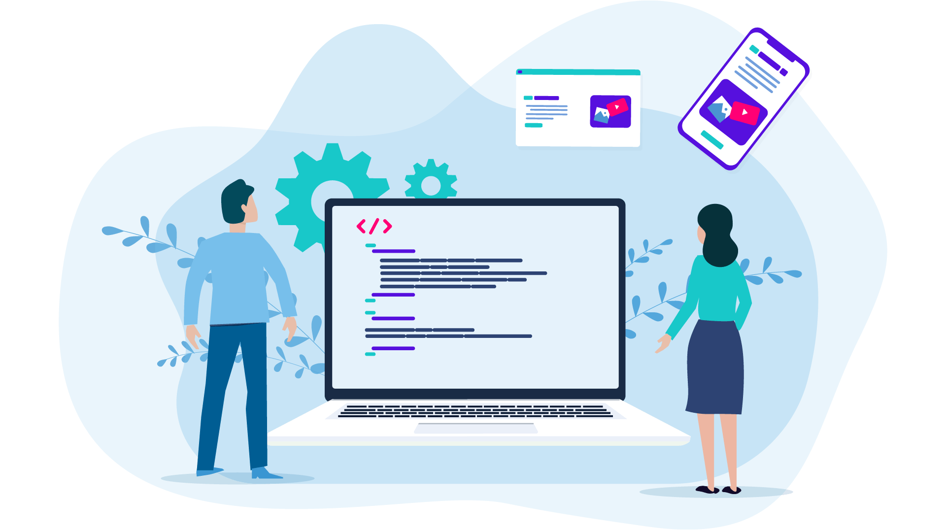 Website laten maken visual