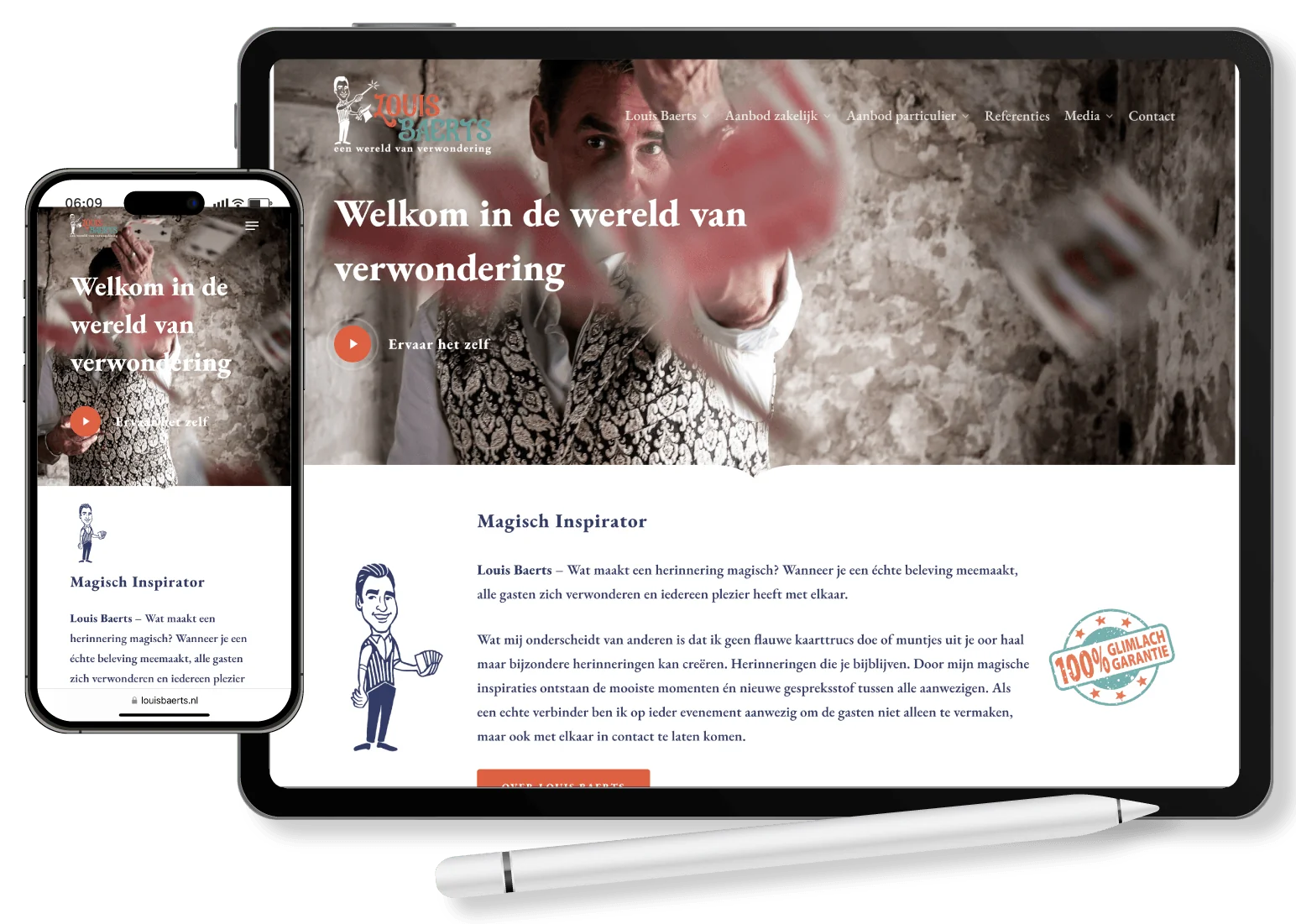 Lois Baerts - wordpress website showcase