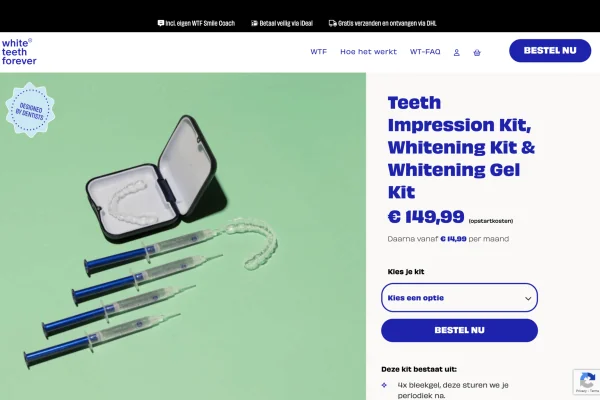 Shop - WTF - maatwerk WordPress website