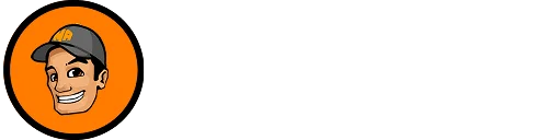 Logo van De Rolluikenplaatser in wit